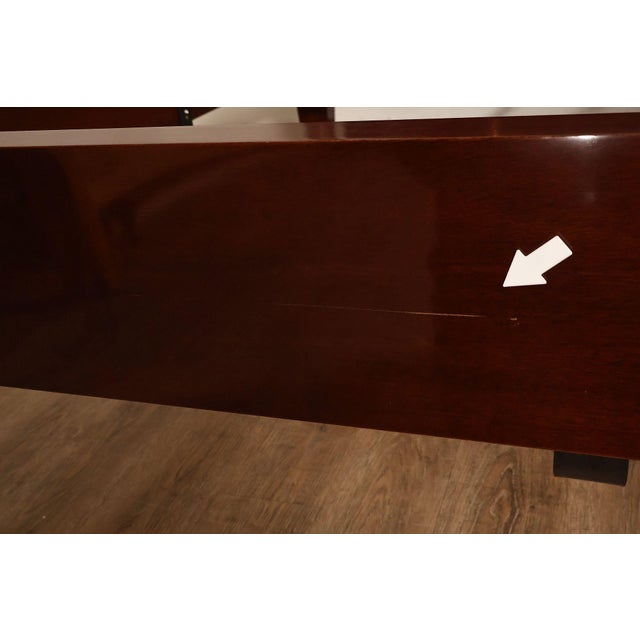 Councill King Size Mahogany Poster Bed Frame For Sale - Image 18 of 18