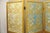 Vintage Chinoiserie Lattice Fretwork 4 Panel Gold Folding Screen Room Divider For Sale - Image 15 of 18