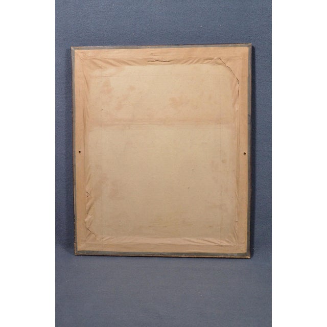 1931 After Chardin “La Récureuse” French l'Illustration Color Print, Framed For Sale - Image 9 of 13