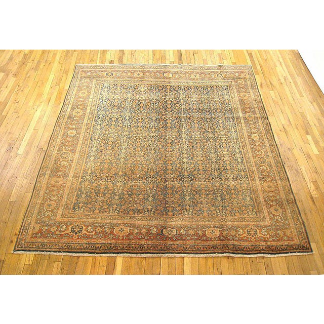 Antique Persian Tabriz Oriental Carpet, circa 1920, Room Sized An antique Persian Tabriz oriental carpet, circa 1920....