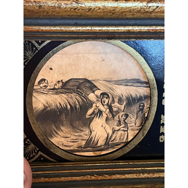 Late 19th Century Antique European Religious Triptych – Hand-Painted Icon With Hinged Panels For Sale - Image 5 of 8