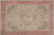 Beige Shabby Chic Vintage Beige/Red Wool Rug - 8'8'' X 11'4'' For Sale - Image 8 of 10