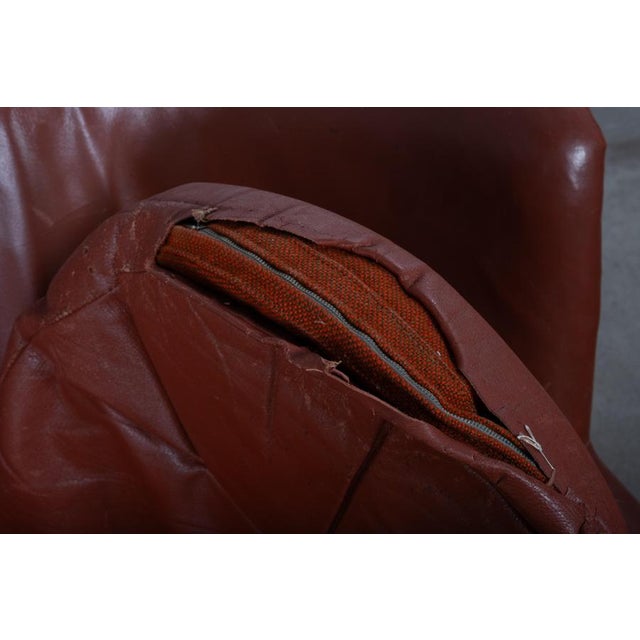 Danish Club Chairs in Leather, 1930s, Set of 2 For Sale - Image 10 of 12