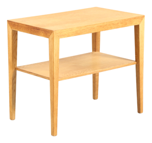 Oak Side Table attributed to Severin Hansen for Haslev Møbelsnedkeri, Denmark, 1960