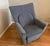 1990s Modern Comfortable Chair & Ottoman For Sale - Image 12 of 14