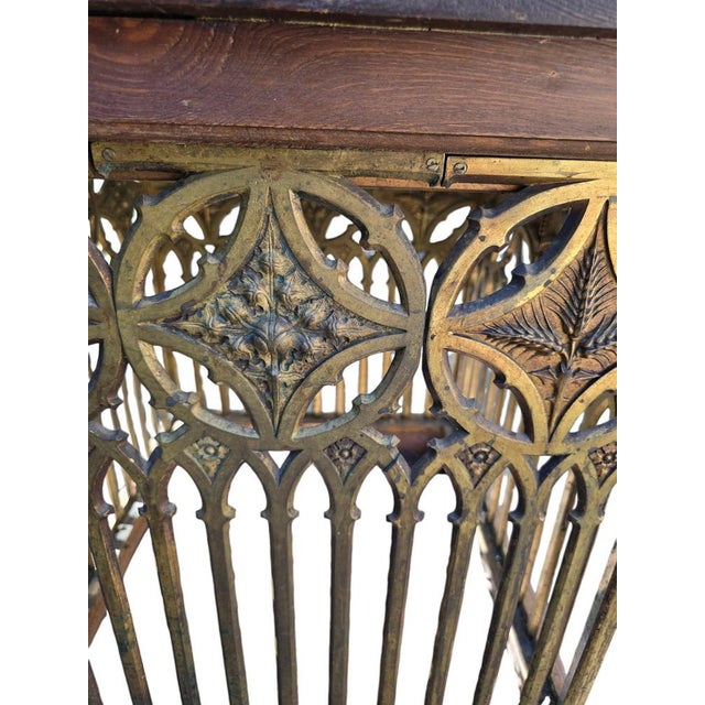 19th Century Neo-Gothic Pedestal, 1890s For Sale - Image 17 of 18