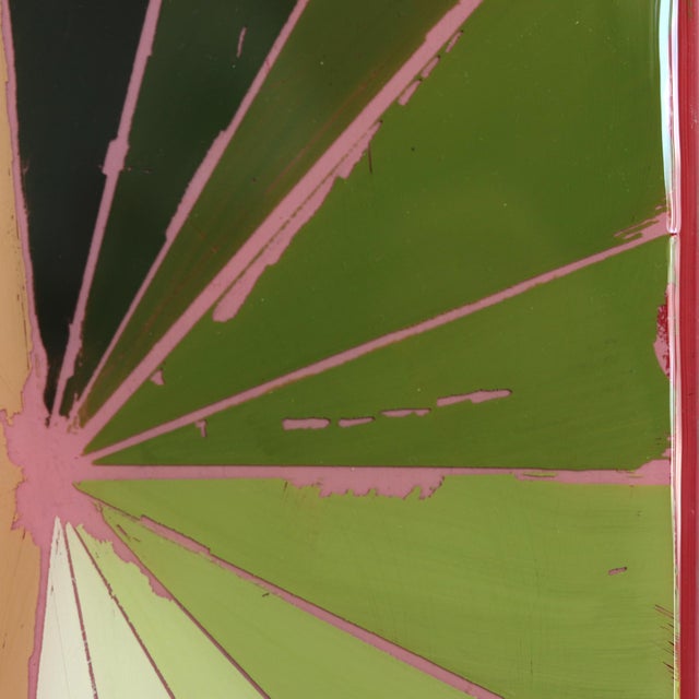 2020s The Window 335 - Original Minimalist Mixed Media Acrylic and Resin Painting on Wood Panel by Ricky Hunt For Sale - Image 5 of 9