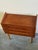 Charming Mid Century Modern Danish chest crafted in warm teak, featuring clean architectural lines, sculpted drawer pulls,...
