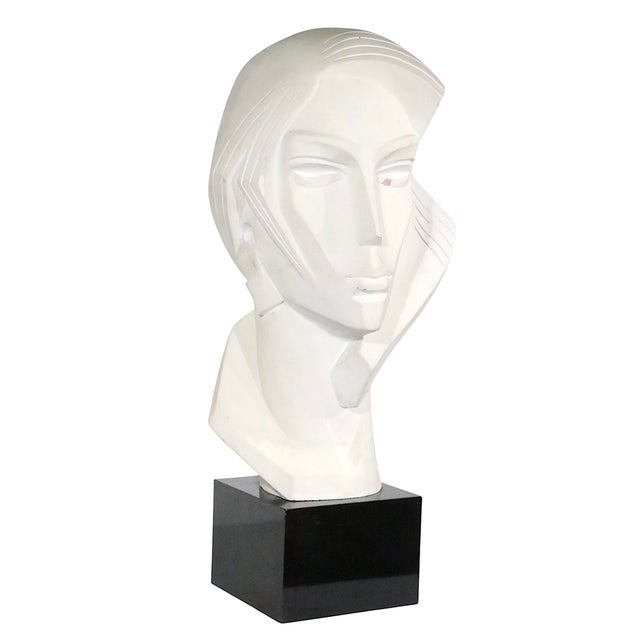 Austin Productions Austin Products Inc. 1987 Bust by David Fisher For Sale - Image 4 of 14
