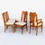 Vintage Brasilia Mid Century Modern Walnut Dining Chairs by Broyhill For Sale - Image 9 of 13