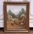 19th Century English Farmyard Oil on Canvas Painting Signed Howard Hill For Sale In Dallas - Image 6 of 11