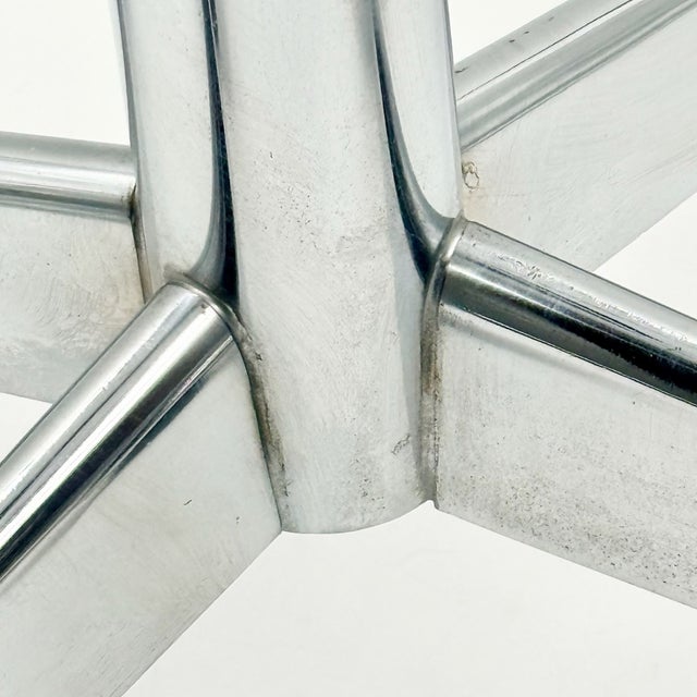 Adjustable Chrome Table from Allegri Parma, Italy, 1970s For Sale - Image 10 of 11