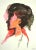 Portrait is an original drawing in ink and watercolor realized by Leo Guida in the 1970s. Good condition. Leo Guida (1992...