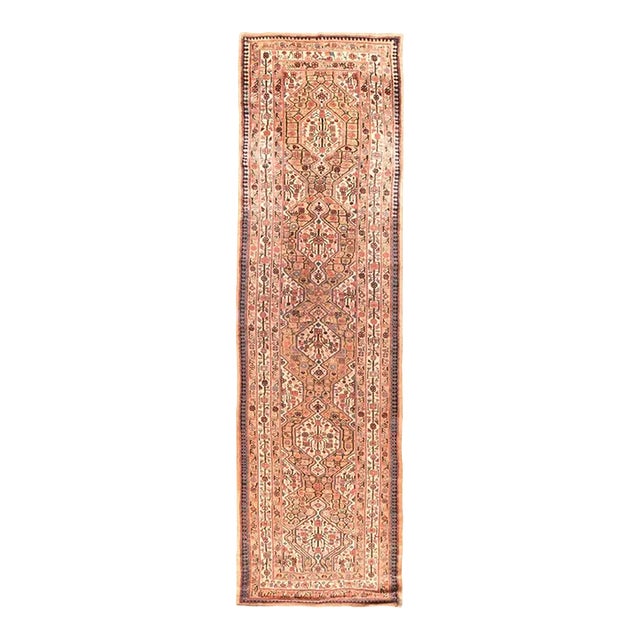 Antique Tribal Sarab Rug 3'7'' x 14'6'' For Sale