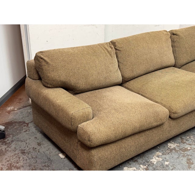 John Wheatman for Marco Fine Furniture Tweed Sofa For Sale - Image 10 of 12