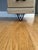 1950s 1950s MCM Oak Writing/ Student Desk For Sale - Image 5 of 8