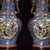 Mid 20th Century Monumental Pair of Cloisonné Enamel & Bronze Elephant-Handle Vases With Goldfish Motifs For Sale - Image 5 of 9