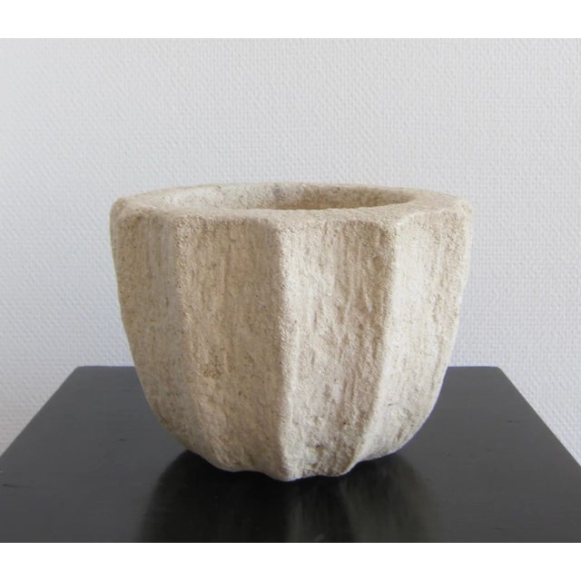 Spanish Stone Mortar, 1940s For Sale - Image 4 of 5