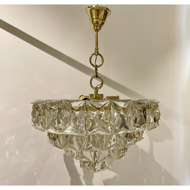Chandelier from Kinkeldey, 1970s For Sale - Image 14 of 18