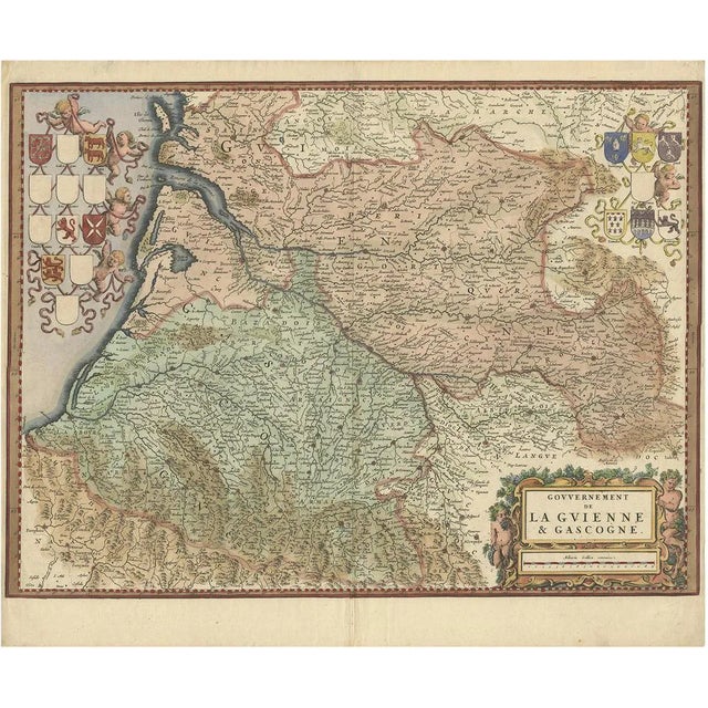 Journey Through the Gascogne and Guyenne Regions, 1680 For Sale