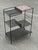 Italian Black Metal Shelf, 1950s For Sale - Image 4 of 8