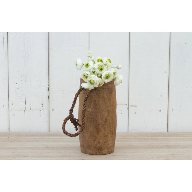 Vintage Indian Slim Milk Pot-Lugri For Sale In Los Angeles - Image 6 of 7