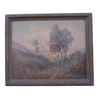 George S Tilden - California Landscape - Oil on Canvas c.1920s For Sale