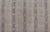 Beige Vintage Turkish Kilim Runner With Soft Beige and Muted Pastel Stripes For Sale - Image 8 of 11