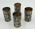 1950s Alfredo Villasana Taxco Brass & Abalone Pitcher and Tumblers - Set of 5 For Sale - Image 15 of 18