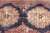 Large Antique Persian Malayer Rug Navy Field Medallion Floral Design Rug For Sale - Image 9 of 15