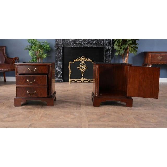 Niagara Furniture Mahogany Credenza For Sale - Image 10 of 12