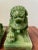 1950s Acrylic Jade Shishi Guardian Lions- a Pair For Sale - Image 9 of 13