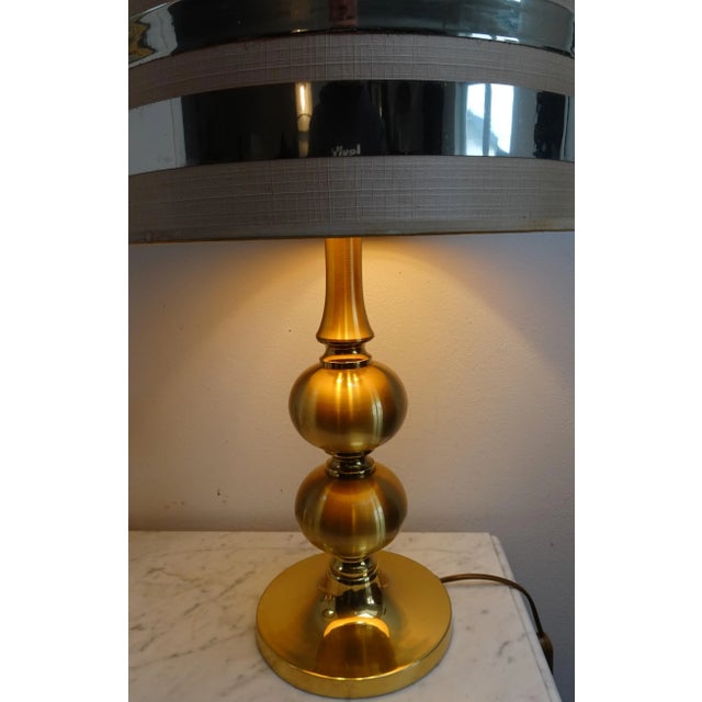 Gilded Ball Table Lamp by Boulanger from Boulanger, 1970s For Sale - Image 13 of 18