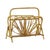 Boho French Rattan Magazine Rack, 1960s For Sale - Image 12 of 17