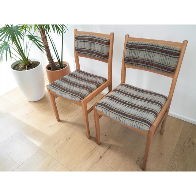 Mid-Century Blue Formica Drop Leaf Table and Dining Chairs Set, 1960s, Set of 3 For Sale - Image 14 of 18