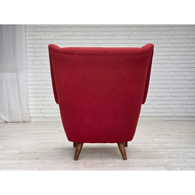 Vintage Danish Teddy Chair in Wool by Bent Møller Jepsen, 1970s For Sale - Image 16 of 18