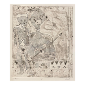1990s Tor Rack Etching by Stewart