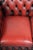 English Chesterfield Sofa in Cow Leather For Sale - Image 5 of 16