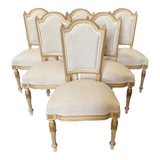 French 19th Century Dining Chairs -Set of 6 For Sale