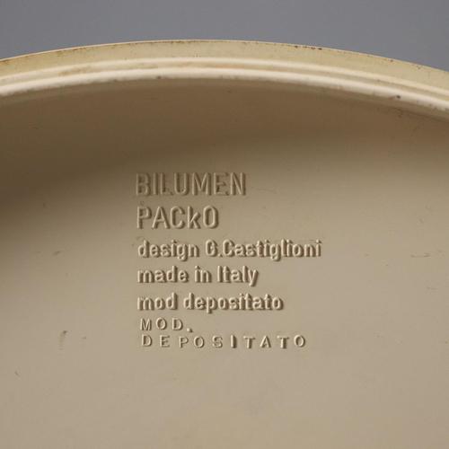 Cream Packo Container by Giorgina Castiglioni for Bilumen, 1960s For Sale - Image 8 of 9