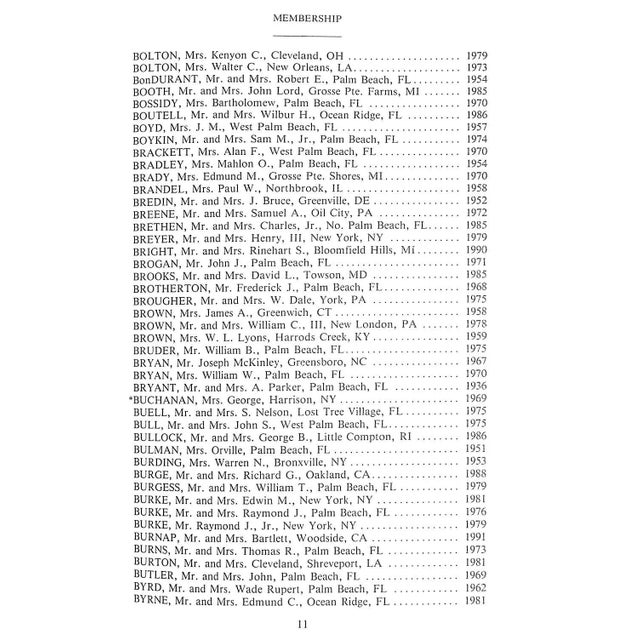 The Everglades Club 1991-1992 Members Annual For Sale - Image 10 of 11