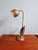 Floral table lamp in bronze and brass from the 1970s, Hollywood Regency style. Compatible with an E27 LED bulb....