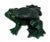 Green Unusual Vintage 1930s American Cast Iron Frog Doorstop Doorstop by Wilton Products in Pennsylvania For Sale - Image 8 of 18