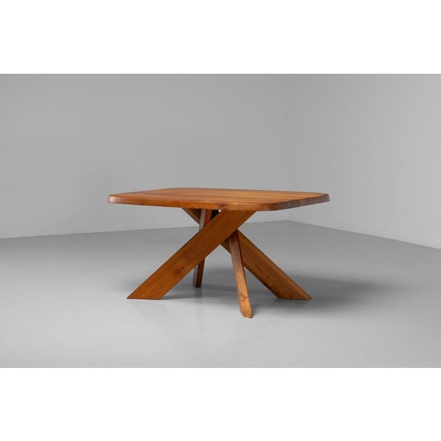 Gold T35B Table by Pierre Chapo, France, 1972 For Sale - Image 8 of 18