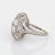 Vintage Belais Art Deco Diamond Ring 1.38ct 14k White Gold Sz 9.5 Fine Jewellery For Sale - Image 4 of 7