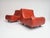 Orange Vintage Italian Modular Sofa, 1970s, Set of 4 For Sale - Image 8 of 16