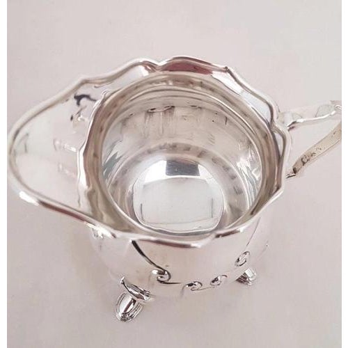 Arts and Crafts Sterling Silver Coffee Service from James Deakin & Sons, 1927, Set of 3 For Sale - Image 12 of 18