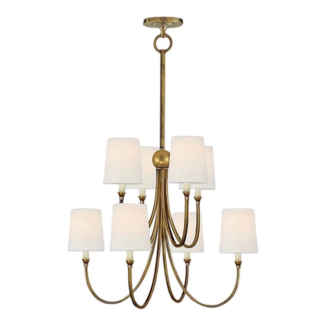 Visual Comfort Reed Large Chandelier For Sale