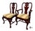 Brown Vintage Chippendale Style Mahogany Dining Chairs - Set of 6 For Sale - Image 8 of 10