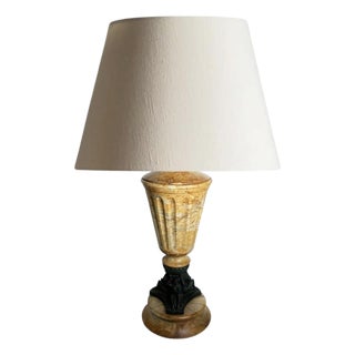 Onyx and Resin Lamp, France, 1980 For Sale